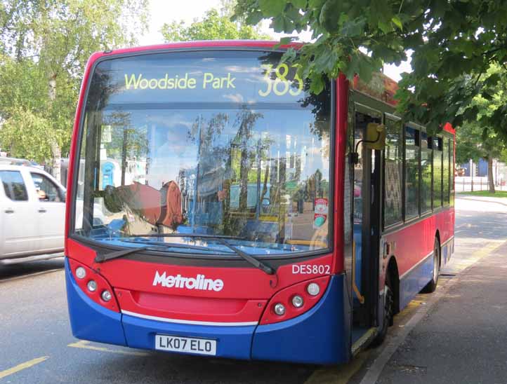 Metroline Alexander Dennis Enviro200 DES802